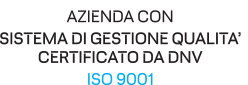 Marchio DNV GL Certificazione ISO 9001